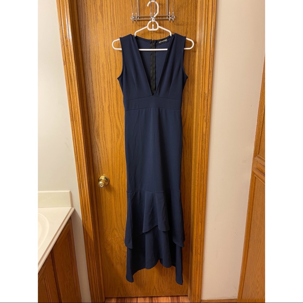 PretttyLittleThing Maxi Dress - Navy Blue